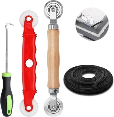 Image de Moustiquaire pour fenêtre, 4 panneaux, avec élastique