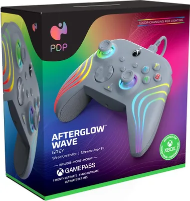 Immagine prodotto di PDP Controller kabelgebunden Afterglow Wave grau XBOX Serie
