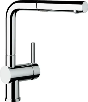 Image de BLANCO LINUS-S Vario chromé Robinetterie de cuisine haute pression avec douchette flexible
