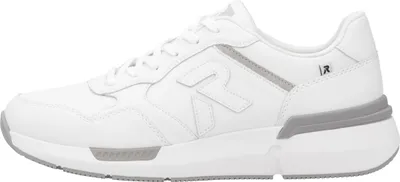 Produktbild von Rieker Herren Schnürschuh Halbschuh lose Einlage EVA-Sohle Leder Textil U1400, Größe:42 EU, Farbe:Weiß