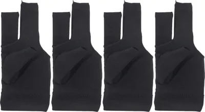 Immagine prodotto di 4 pezzi Unisex Snooker Biliardo Stecca Guanto Pool mano sinistra destra aperto a tre dita Guanti