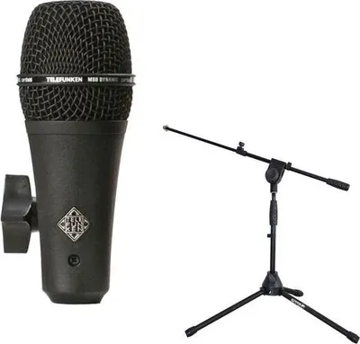 Immagine prodotto di Telefunken M80-SH Microfono dinamico nero con supporto
