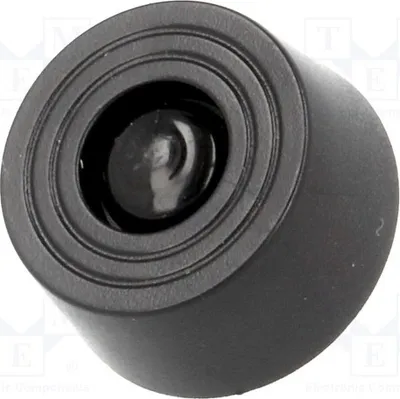 Obrázek produktu pro 10 kusů rychlého montážního držáku C: 18 mmNohy A: 8 mm, polyethylenB: 20 mm, černá barva