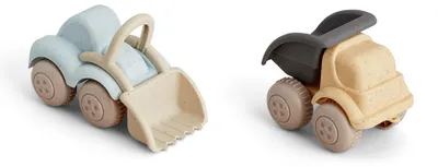 Zdjęcie produktu dla Viking Toys - Zestaw wywrotka i koparka Hearts - ekologiczne zabawki dla dzieci