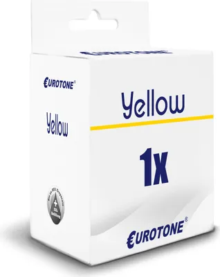 Produktbild von 1x Eurotone Tintenpatrone Alternative für Epson T1304 C13T13044010 Gelb Yellow