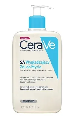 Obrázok produktu pre Cerave SA, Żel wygładzający do mycia, 473ml