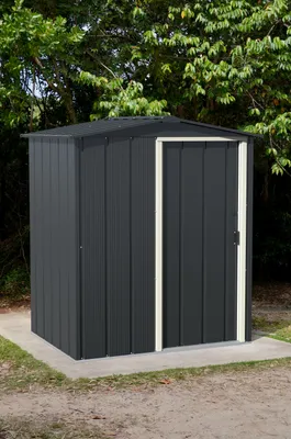 Produktbild von Duramax Metallgerätehaus ECO 5x4 anthrazit/weiß
