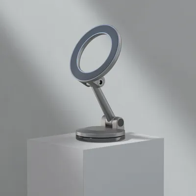 Produktbild von Handyhalterung Auto Magnet Kompatibel mit MagSafe Autohalterung,Magnet KFZ handyhalterung Stärkste Haftung 3M Kleber für iPhone 14 13 12 - Grau