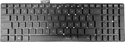 Produktbild von DEUTSCHE-Tastatur Keyboard Schwarz kompatibel für ASUS X751LAV-TY138H