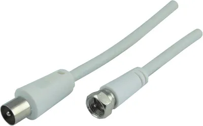 Produktbild von Schwaiger KVCK163 532, 3 m, F, IEC, Weiß