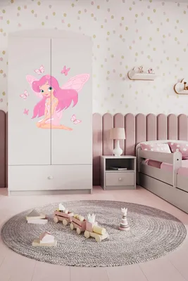 Immagine prodotto di Armadio per bambini Babydreams Armadio ad ante battenti Armadio Elfe I Bianco