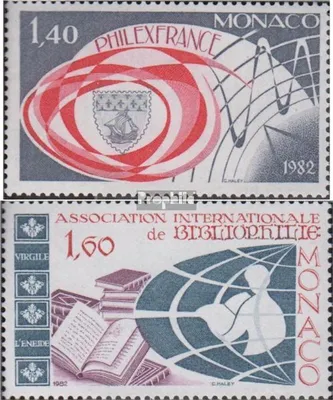 Produktbild von Briefmarken Monaco 1982 Mi 1532,1548 (kompl.Ausg.) gestempelt Briefmarkenausstellung