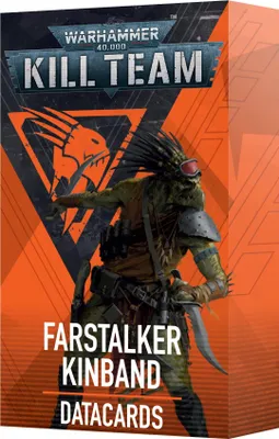 Produktbild von Warhammer 40.000 Kill Team Datacards Farstalker Kinband Englisch