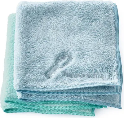 Immagine prodotto di Panno per la pulizia Tupperware Dustfree FibrePro azzurro + Menta in materiale riciclato