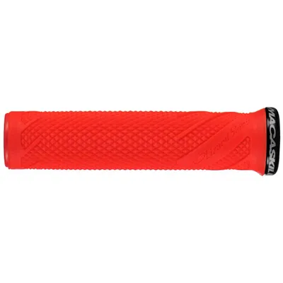 Image de Poignées Lizard Skins Danny MacAskill Lock-On rouges