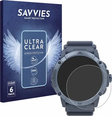 Produktbild von 6x Für Coros Vertix 2S Schutzfolie Savvies Displayschutz Display Schutz Folie Klar Transparent