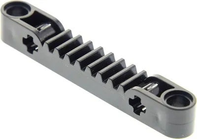 Image de 1x Lego Technic Zahnstange 1x7 schwarz Rack 42053 8053 4562009 65127 87761
