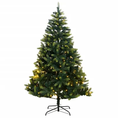 Immagine prodotto di vidaXL Albero di Natale Artificiale Pieghevole 150 LED 120 cm