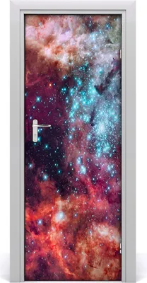 Imagen del producto de Adhesivo decorativo para pared, 75x205 cm. Adhesivo autoadhesivo, impermeable, tipo papel tapiz, removible. Ideal para dormitorios, salones y decoración del hogar. Adhesivo "Nube de Magallanes"