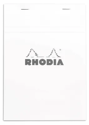 Produktbild von RHODIA Notizblock No. 16 DIN A5 kariert weiß 80 Blatt