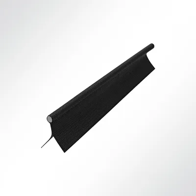 Produktbild von Lysel® Zeltkeder Kederband Keder doppelfahnig schwarz (D) 7,50mm Meterware