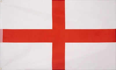Produktbild von MUWO "Nations Together" | England Flagge | 150×90 cm | Verstärktes Besatzband | Doppelt gesäumte Ränder | MW-30