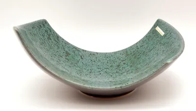 Produktbild von Keramik-Schale Janine grün ca. 29 x 18 x 9 cm (L/B/H)