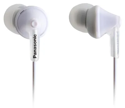 Obrázok produktu pre Panasonic RP-HJE125, Kábel, 10 - 24000 Hz, Hudba, 4 g, Slúchadlá, Biela