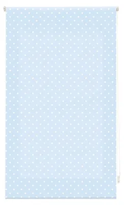 Rollo aus Stoff, Blau, 140 x 250 cm