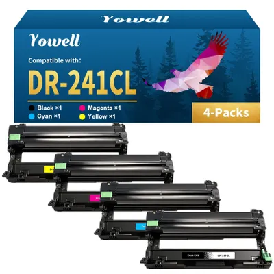 Produktbild von Kompatible Trommeleinheit DR-241CL für Laserdrucker 4er-Pack