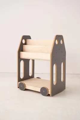 Produktbild von AUTKO - Bücherregal/Montessori-Regal - Grau