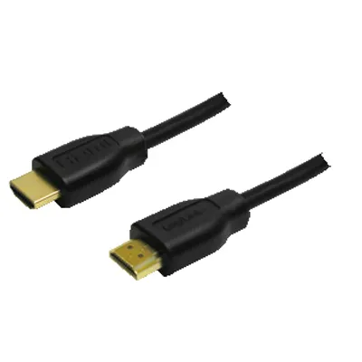 Produktbild von LogiLink 2m HDMI, 2 m, HDMI Typ A (Standard), HDMI Typ A (Standard), Schwarz