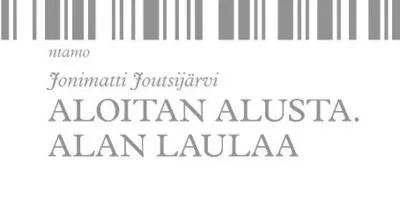 Produktbild von Aloitan alusta. Alan laulaa
