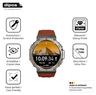 Image de 6x Film de protection d'écran pour ZWOIVHE Sekoda GPS protecteur clair dipos