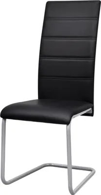 Obrázek produktu pro vidaXL Konzolová židle 4 ks Černá Imitace kůže