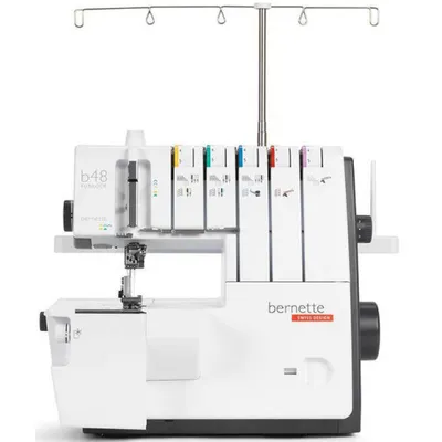 Produktbild von Bernette Funlock b48 Overlock- und Coverstich-Maschine mit bis zu 1300 Stichen pro Minute