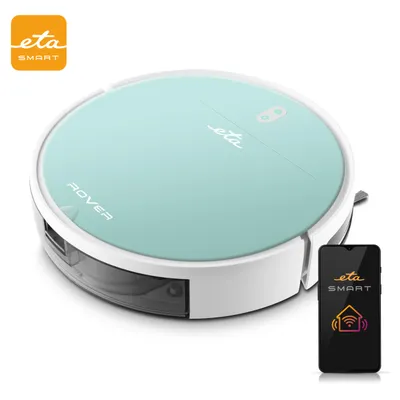 Zdjęcie produktu dla Eta Rover, Bez worka, Miętowy, Biały, Okrągły, 0,2 l, Ładowanie, 60 dB