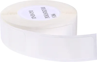 Zdjęcie produktu dla Druk termiczny Etykieta papierowa Kod kreskowy Cena Rozmiar Nazwa Puste etykiety Wodoodporne Odporne na rozdarcie 12 * 30 mm 210 sztuk / rolka do organizatora domu Supermarket Sklep Catering
