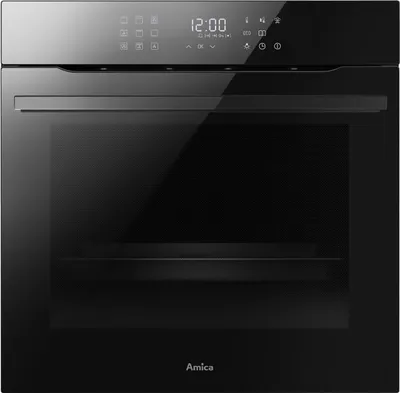 Amica EBX 944 670 S Backofen Schwarz mit Dampfunterstützung