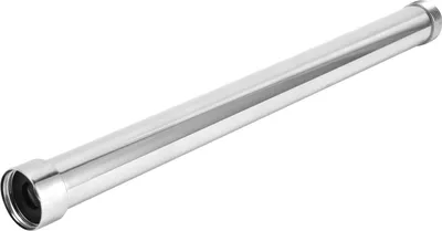 Imagen del producto de Extensión para brazo de ducha, tubo de cobre con revestimiento de cromo, accesorio para prolongar el cabezal de ducha, compatible con rosca de 25 mm y G3/4