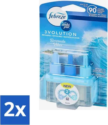 Obrázok produktu pre Ambi Pur 3volution - náplň Bermuda Vibes - osviežovač vzduchu - 20 ml - hodnotné balenie - 2 kusy