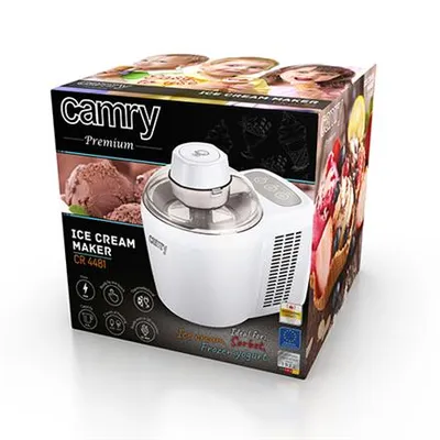 Immagine prodotto di Camry Premium CR 4481 ice cream maker Gel canister ice cream maker 0.7 L 90 W White