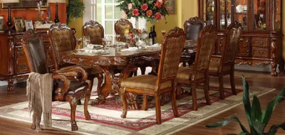 Produktbild von Königlicher Esstisch Tisch Tische Holztisch Klassischer Barock Rokoko Esszimmer