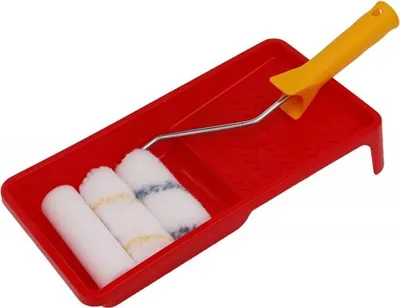 Immagine prodotto di Levior Set per pittura 3 rulli, manico 6 mm, ciotola