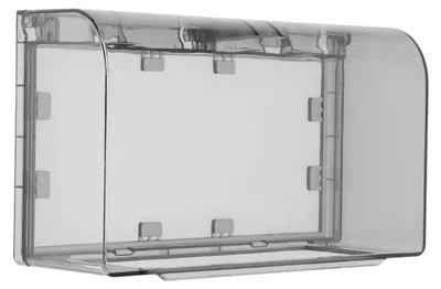 Productafbeelding van Wandcontactdoos Beschermhoes - Stopcontact Behuizing - Elektrische Veiligheid - Waterdicht en Stofdicht - 20.2 x 12.1 x 7.5 cm - Zwart