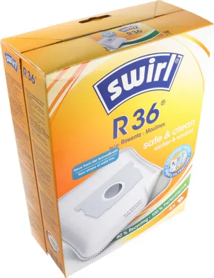 Produktbild von Swirl Staubsaugerbeutel R36 MicroPor Plus für Rowenta und Moulinex Staubsauger