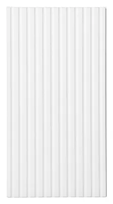 Produktbild von Badezimmerschrank, oben, 30 cm, mattweiß, mit 1 Tür