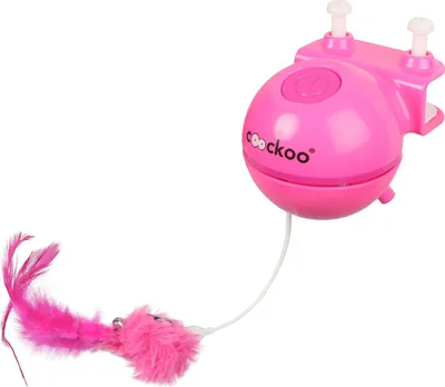 Obrázok produktu pre EBI COOCKOO ROXY Interaktívna laserová hračka pre mačky 8x8x10,5cm ružová, 59467268