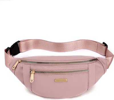 Produktbild von Frauen Fanny Pack Reißverschluss Multi Layer verstellbaren Gürtel Frauen