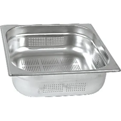 Produktbild von Gastronormbehälter Serie STANDARD, GN 2/3 (100mm), perforiert